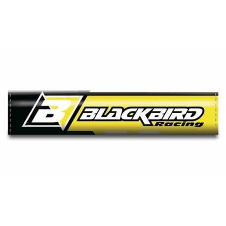 Blackbird, chránič na řidítka (na hrazdu) žlutá barva, logo Blackbird (7)