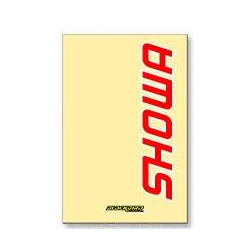 Blackbird, sada polepů na přední vidlici, SHOWA (TRANSP.) 2. ks