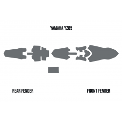 Twin Air, polepy pod blatníky (proti zachycení bláta), Yamaha YZ 85 '15-22' (Mud Deflector Foam)