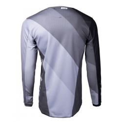 111 Racing, dres Moto 111.3 - GUNMETAL barva šedá/černá, velikost XXL