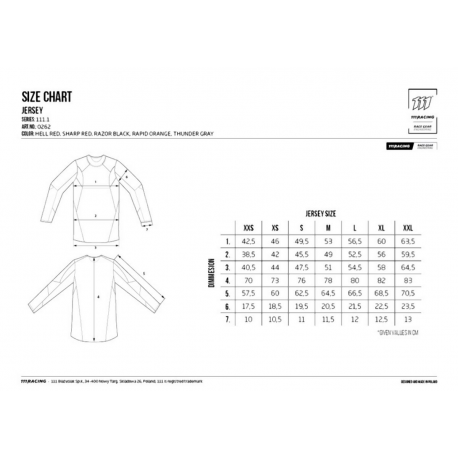 111 Racing, dres Moto 111.3 - SPECTRAL, barva červená/oranžová/černá, velikost S
