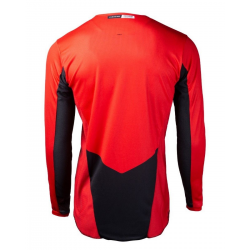 111 Racing, dres Moto 111.3 - REDRISK, barva červená/bílá/černá, velikost XXL