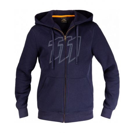 111 Racing, mikina Quartz, modrá barva, velikost L