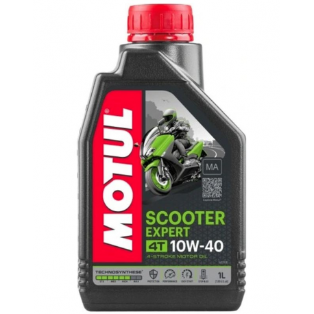 Motul, motorový olej Scooter EXPERT 4T MA 10W40 1L (polosyntetický)