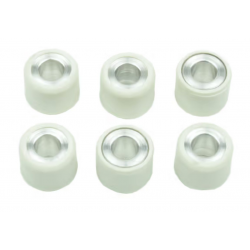 Athena, válečky variátoru 6 ks. 15 X 12 mm 6,5 gr. Aprilia AMICO/GULLIVER/SCARABEO/SONIC/SR 50, PIAGGIO BROVO/CIAO/GRILLO