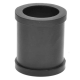 Ariete, gumová propojka mezi koleno a koncovku výfuku, Aprilia, prům. 26-28mm, délka 44mm, černá barva (OEM:8