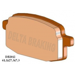 Delta Braking, brzdové desky, přední, KH169 ADLY SILVER/FOX 50 '01-'05, PEUGEOT CLIC 50 '08-'11, Yamaha YA 100 GRAND AXIS