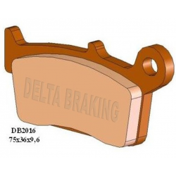 Delta Braking, brzdové desky, zadní, KH131/3 / KH233 Honda NSR 50 MINI '00-'09, XZ 50/100 '09-'19, NSF 250R '11-, CRF 230