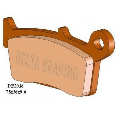 Delta Braking, brzdové desky, zadní, KH131/3 / KH233 Honda NSR 50 MINI '00-'09, XZ 50/100 '09-'19, NSF 250R '11-, CRF 230