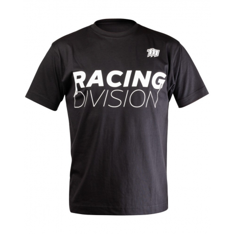 111 Racing, T-Shirt Racing Division, černá barva, velikost M