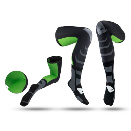 UFO, vysoké podkolenky, barva černá/šedá/zelená, velikost L 43/44/45