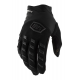 100%, rukavice Airmatic (2023), BLACK/CHARCOAL, černá barva, velikost M