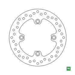 Newfren, zadní brzdový kotouč, Honda CBR 600F '91-'06, CBR 1000RR '04-'14, CB 600 HORNET, CBR 900, VTR 1000 (220X105X5)