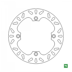 Newfren, přední brzdový kotouč, Honda XL 650V TRANSALP '00-'07 XL 700V TRANSALP '08-'11 (256X144X4,0) (4X10,5MM)