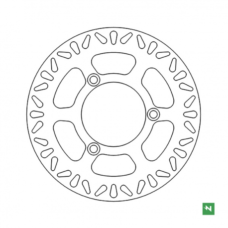 Newfren, přední brzdový kotouč/zadní, Suzuki BURGMAN 125/200 '06-'14 (240X89X4,5) (3X10,5MM)