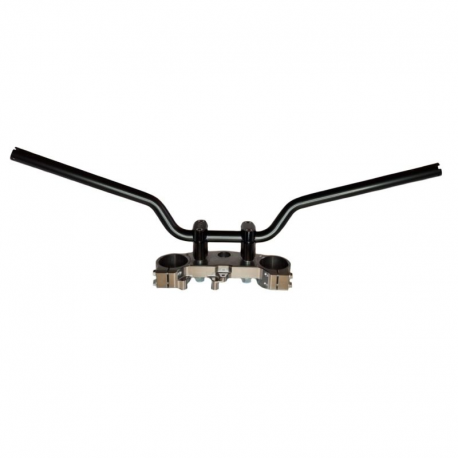 Biketec, ocelová řidítka, Kawasaki Z 650 (2017-), černá barva, (model OEM: 46003-0671-18R)