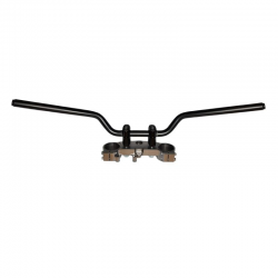 Biketec, ocelová řidítka, Kawasaki Z 750 (2004-2006), černá barva, (model OEM: 46003-0071)