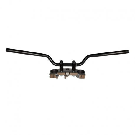 Biketec, ocelová řidítka, Kawasaki Z 750 (2004-2006), černá barva, (model OEM: 46003-0071)