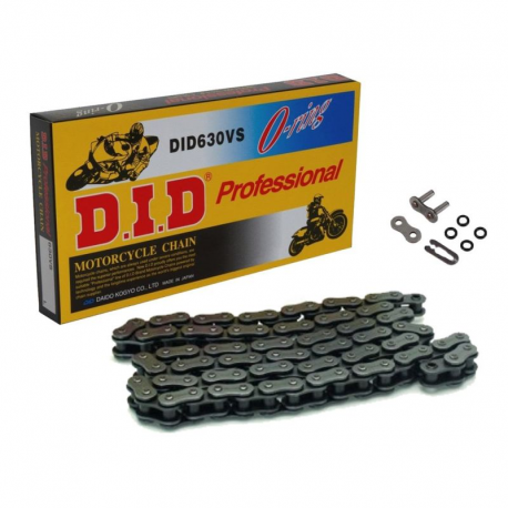 DID 630 V-96, řetěz (96 článků) o-ring