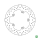 Newfren, brzdový kotouč, přední/zadní, Yamaha MAJESTY 250/400 (267X132X4,5) FZ8 FAZER '10-'16