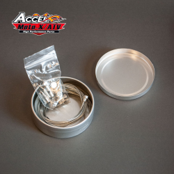 Accel, opravná sada na lanka plyn/spojka (plechové pouzdro)