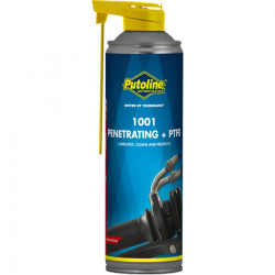 Putoline, mazací a penetrační přípravek, 1001 PENETRATING + PTFE 500ml