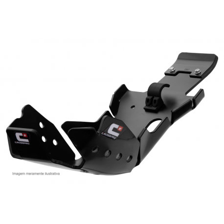 Crosspro, kryt pod motor a přepákování, plast DTC Hard Enduro, Beta 250/300 RR '20-'23, barva černá