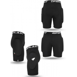 UFO, kraťasy s chrániči Reborn MV6, černá barva velikost M