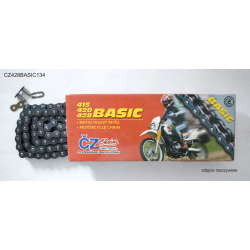 ČZ, řetěz 428 BASIC (428S) (132 článků) (19,2 KN) + spojka