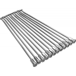 Haan Wheels, zesílené špice a nyple (komplet), zadní, 18 ", Honda CR/CRF '91-'19, stříbrná barva