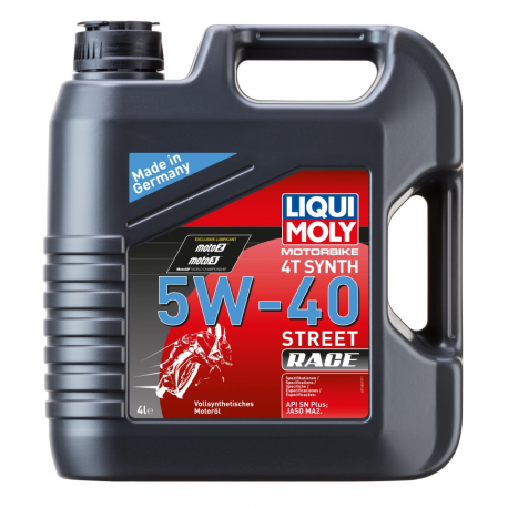 Liqui Moly, motorový olej, Motorbike 4T SYNTH 5W40 RACE 4L