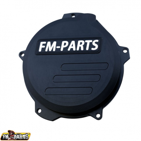 FM-Parts, víko spojky, zesílené CNC 6082 ALUMINIUM, KTM/Husqvarna/Gas Gas 250/300 '24 TBI černá barva