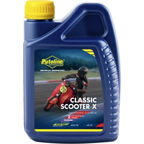 Putoline, 2T olej Premix CLASSIC Scooter X 1L (AKC)