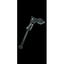 Buzzetti, boční stojan, UNI, 250mm, montáž na rám D.26-32mm, černá barva