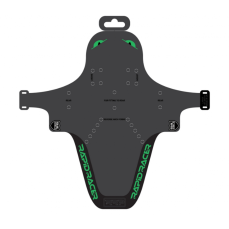 Rapid Racer, přední blatník cyklo, Enduroguard Standart, barva černá/zelená