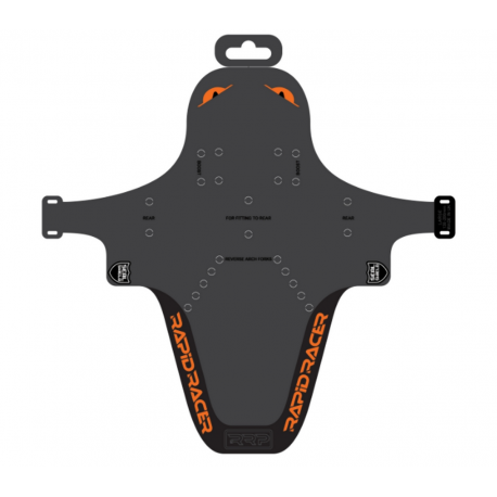 Rapid Racer, přední blatník cyklo, Enduroguard Standart, barva černá/oranžová
