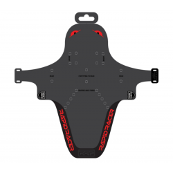 Rapid Racer, přední blatník cyklo, Enduroguard Large, barva černá/červená
