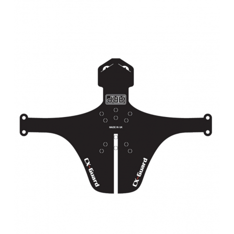 Rapid Racer, přední blatník cyklo, CX-GUARD GRAVEL, barva černá