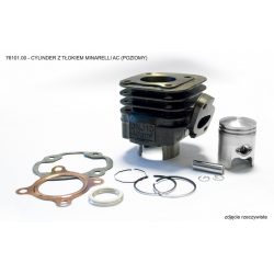 Sada válec s pístem, Minarelli AC (40mm)