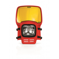 Acerbis, přední maska Elba, UNI, červená - 0003020.110