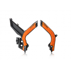 Acerbis, kryty rámu X-GRIP KTM EXC XC 20-23, černo-oranžové - 0024009.313