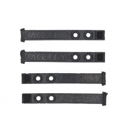 Acerbis, montážní pásky přední masky ELBA, černé