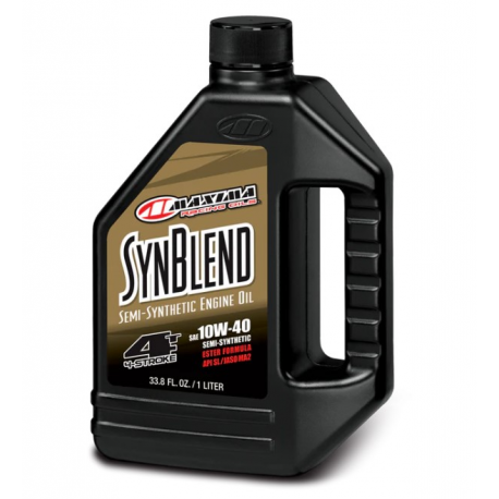 Maxima, motorový olej, polosyntetika SYN BLEND Ester 10W40 1 litr (12) (AKC)