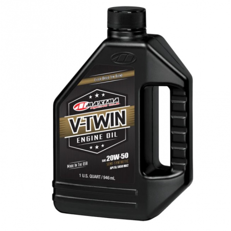 Maxima, motorový olej, polosyntetika V-TWIN Synthetic BLEND 20W50 1 litr (12) (AKC)