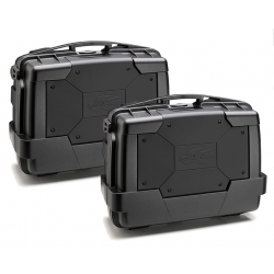 Kappa, boční kufry 33L Monokey KGR33N Garda BLACK LINE LITE (pár 2ks.) + zámek navíc