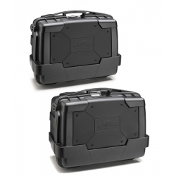 Kappa, boční kufry 46L Monokey KGR46 Garda BLACK LINE LITE (pár 2ks.) + zámek navíc