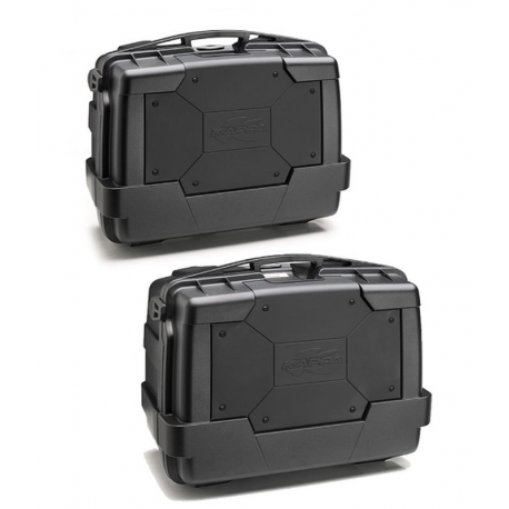 Kappa, boční kufry 46L Monokey KGR46 Garda BLACK LINE LITE (pár 2ks.) + zámek navíc