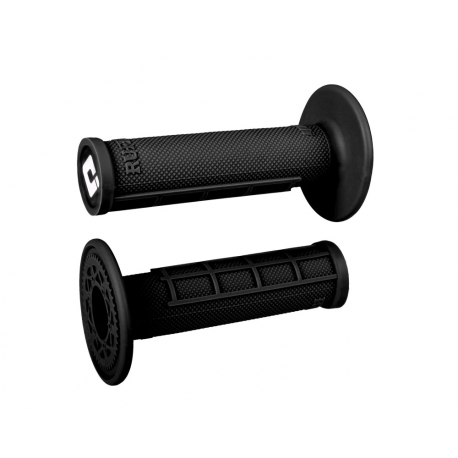 ODI, gripy off-road Half Waffle MX SINGLE PLY GRIP, černá barva