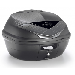 Kappa, centrální kufr, 35L Monolock K355NT2, s bílými odrazkami (s plotnou) - nahrazuje K355NT