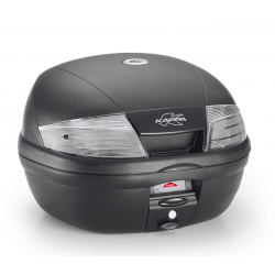 Kappa, centrální kufr, 35L Monolock K35NT2 ACTION, s bílými odrazkami (s plotnou) (K35NT2) - nahrazuje K35NT